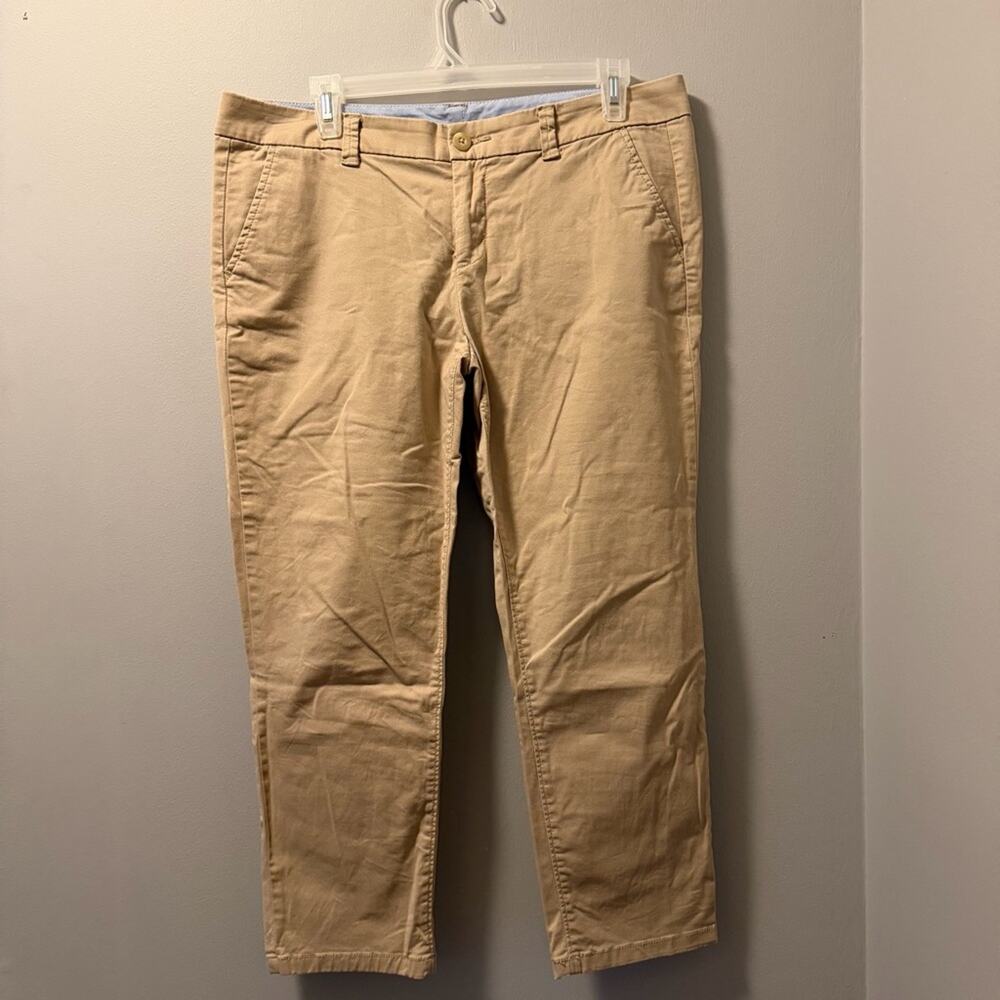 JCPenney khaki Capri pants slacks - Picture 2 of 7